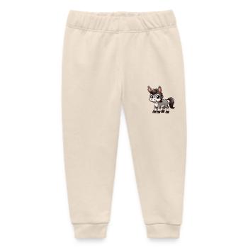 Eselskind - Baby Organic Jogginghose Baby Tumbler von Stanley/Stella - Natur - Vorne