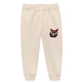 Fledermaus jung - Baby Organic Jogginghose Baby Tumbler von Stanley/Stella - Natur - Vorne