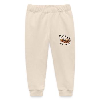 Heuschrecke - Baby Organic Jogginghose Baby Tumbler von Stanley/Stella - Natur - Vorne