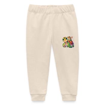 Schildkrötenmutter mit Kind - Baby Organic Jogginghose Baby Tumbler von Stanley/Stella - Natur - Vorne