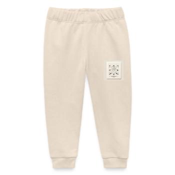 geo pursuit crew - Baby Organic Sweatpants by Stanley/Stella - soft Ecru - Front