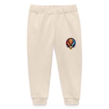 Dragon - Baby Organic Sweatpants by Stanley/Stella - soft Ecru - Front