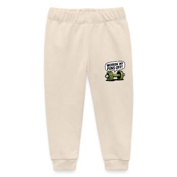 Meine Wortspiele abarbeiten - Baby Organic Jogginghose Baby Tumbler von Stanley/Stella - Natur - Vorne