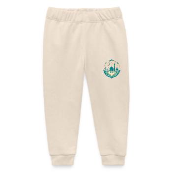 Ramadan Gift Eid Mubarak Islam Allah Muslim - Baby Organic Sweatpants by Stanley/Stella - soft Ecru - Front