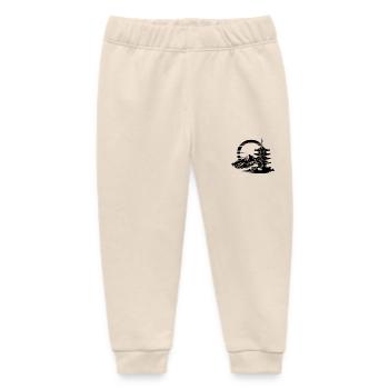 Japanischer Tempel mit harmonischer Landschaft - Baby Organic Jogginghose Baby Tumbler von Stanley/Stella - Natur - Vorne