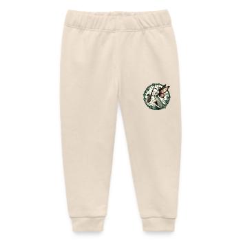 Saxophon Fee - Baby Organic Jogginghose Baby Tumbler von Stanley/Stella - Natur - Vorne