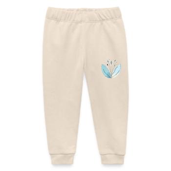 Flower - Baby Organic Jogginghose Baby Tumbler von Stanley/Stella - Natur - Vorne