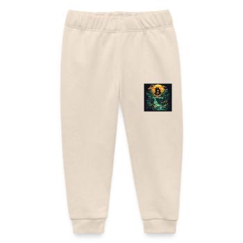 Bitcoin - Baby Organic Jogginghose Baby Tumbler von Stanley/Stella - Natur - Vorne