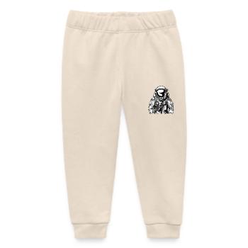 Astronaut 5 - Baby Organic Jogginghose Baby Tumbler von Stanley/Stella - Natur - Vorne