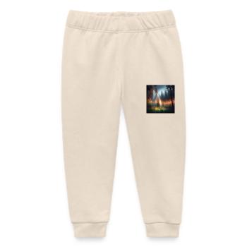 Regenbogen Wald - Baby Organic Jogginghose Baby Tumbler von Stanley/Stella - Natur - Vorne