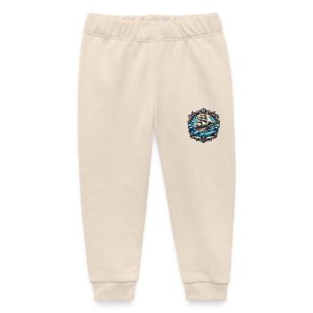 Segelschiff Logo - Baby Organic Jogginghose Baby Tumbler von Stanley/Stella - Natur - Vorne