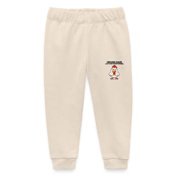 Chicken game - Baby Organic Jogginghose Baby Tumbler von Stanley/Stella - Natur - Vorne
