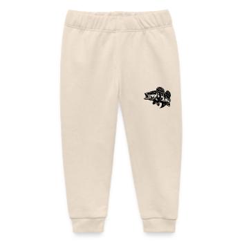 Naturgetreuer Raubfisch Vintager Barsch für Angler - Baby Organic Jogginghose Baby Tumbler von Stanley/Stella - Natur - Vorne
