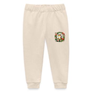 Niedlicher Tiger - Baby Organic Jogginghose Baby Tumbler von Stanley/Stella - Natur - Vorne