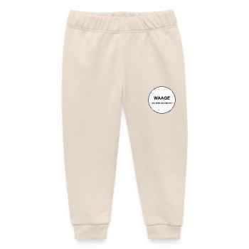Waage - in der Ruhe liegt die Kraft - Baby Organic Jogginghose Baby Tumbler von Stanley/Stella - Natur - Vorne