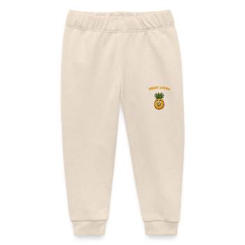 Pineapple - Baby Organic Sweatpants by Stanley/Stella - soft Ecru - Front