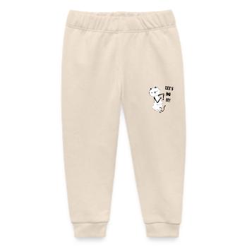 Nekochan Antonio Let's do it ! - Baby Organic Jogginghose Baby Tumbler von Stanley/Stella - Natur - Vorne
