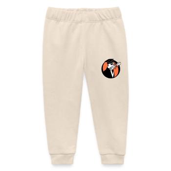 Deaf School Graduation College Certificate Certificate Certificate - Baby Organic Sweatpants by Stanley/Stella - soft Ecru - Front