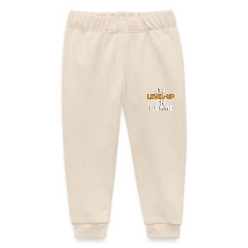 Ich bin faul, wenn es darum geht, aufzusteigen - Baby Organic Jogginghose Baby Tumbler von Stanley/Stella - Natur - Vorne