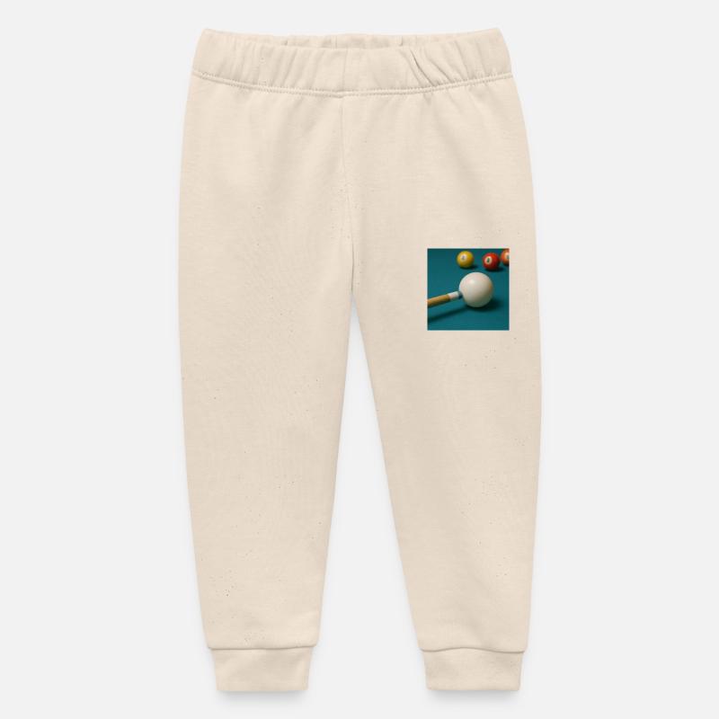 Billard - Pantalon de jogging bébé bio Stanley/Stella - écru doux