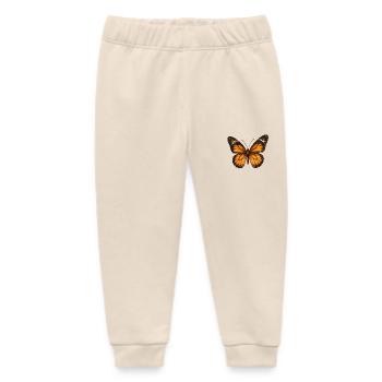 Monarchfalter – zart & majestätisch - Baby Organic Jogginghose Baby Tumbler von Stanley/Stella - Natur - Vorne
