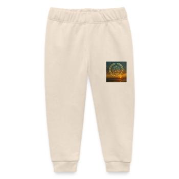 trading corp Logo2 - Baby Organic Jogginghose Baby Tumbler von Stanley/Stella - Natur - Vorne