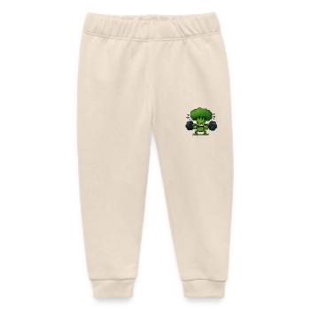 Broccoli - Baby Organic Sweatpants by Stanley/Stella - soft Ecru - Front
