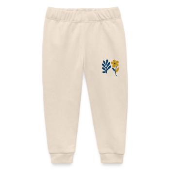 Florale Komposition – Blau & Senf - Baby Organic Jogginghose Baby Tumbler von Stanley/Stella - Natur - Vorne