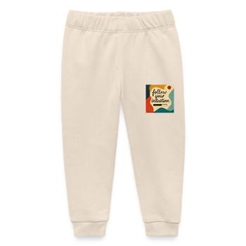 Intuition in Farbe - Baby Organic Jogginghose Baby Tumbler von Stanley/Stella - Natur - Vorne