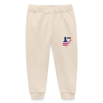 San Pedro, USA - Baby Organic Sweatpants by Stanley/Stella - soft Ecru - Front