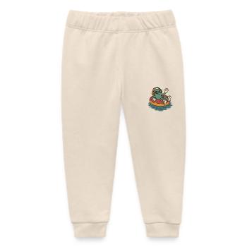Pool-Day - Baby Organic Jogginghose Baby Tumbler von Stanley/Stella - Natur - Vorne