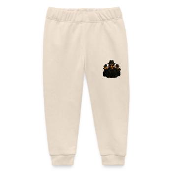 Duck Quack Gang - Baby Organic Sweatpants by Stanley/Stella - soft Ecru - Front