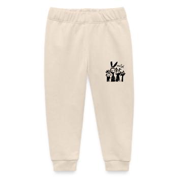 Stadtmusikanten "Moin" - Baby Organic Jogginghose Baby Tumbler von Stanley/Stella - Natur - Vorne