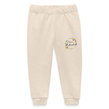Team Betrothed Nonbinary - Baby Organic Sweatpants by Stanley/Stella - soft Ecru - Front
