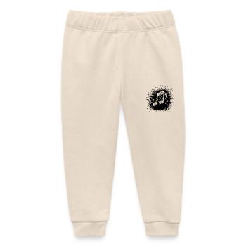 Takt & Ton Tattoo Tintenbeat – Wenn Töne spritzen - Baby Organic Jogginghose Baby Tumbler von Stanley/Stella - Natur - Vorne
