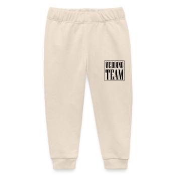 Wedding Team Hochzeit - Baby Organic Jogginghose Baby Tumbler von Stanley/Stella - Natur - Vorne