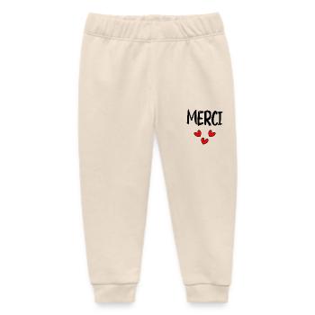 VIELEN DANK. DANKE. VIELEN DANK. JAHRESTAG. GEBURT. - Baby Organic Jogginghose Baby Tumbler von Stanley/Stella - Natur - Vorne