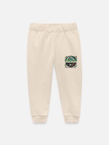 Dirty Garden - Baby Organic Sweatpants by Stanley/Stella - soft Ecru