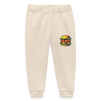burger cheeseburger - Baby Organic Jogginghose Baby Tumbler von Stanley/Stella - Natur - Vorne
