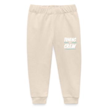 Tuning Crew - Baby Organic Sweatpants by Stanley/Stella - soft Ecru - Front