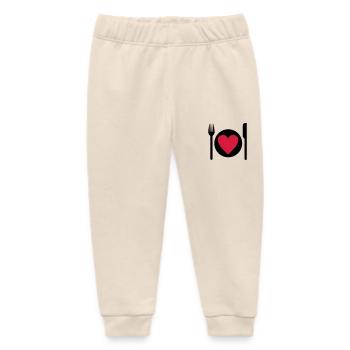 Essen - Baby Organic Sweatpants by Stanley/Stella - soft Ecru - Front