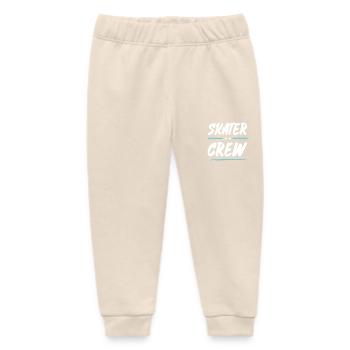 Skater Crew - Baby Organic Sweatpants by Stanley/Stella - soft Ecru - Front
