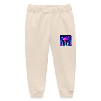 Rave-tastic - Baby Organic Sweatpants by Stanley/Stella - soft Ecru - Front