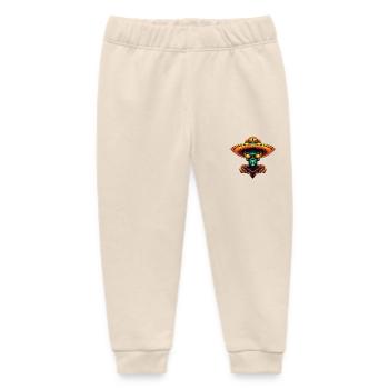 Mexikanisches Alien mit Sombrero - Baby Organic Jogginghose Baby Tumbler von Stanley/Stella - Natur - Vorne