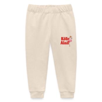 Karneval Köln Kölle Alaaf Flamingo Weiberfastnacht - Baby Organic Jogginghose Baby Tumbler von Stanley/Stella - Natur - Vorne