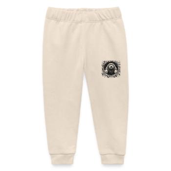Mole - Baby Organic Sweatpants by Stanley/Stella - soft Ecru - Front