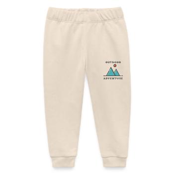 Outdoor Adventure - Baby Organic Jogginghose Baby Tumbler von Stanley/Stella - Natur - Vorne