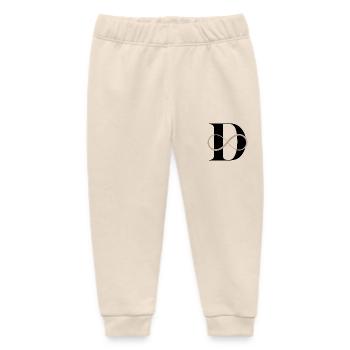 Letter of infinity - Baby Organic Sweatpants by Stanley/Stella - soft Ecru - Front