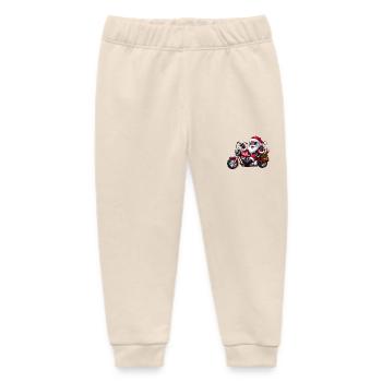 Santa Moto 1 - Baby Organic Jogginghose Baby Tumbler von Stanley/Stella - Natur - Vorne