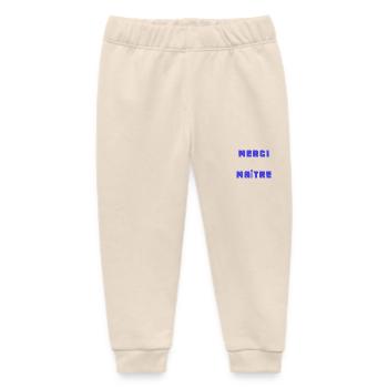 VIELEN DANK. DANKE. VIELEN DANK. JAHRESTAG. GEBURT. - Baby Organic Jogginghose Baby Tumbler von Stanley/Stella - Natur - Vorne